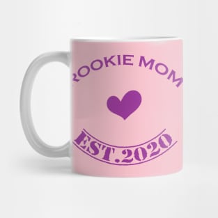 Rookie mom purple Mug